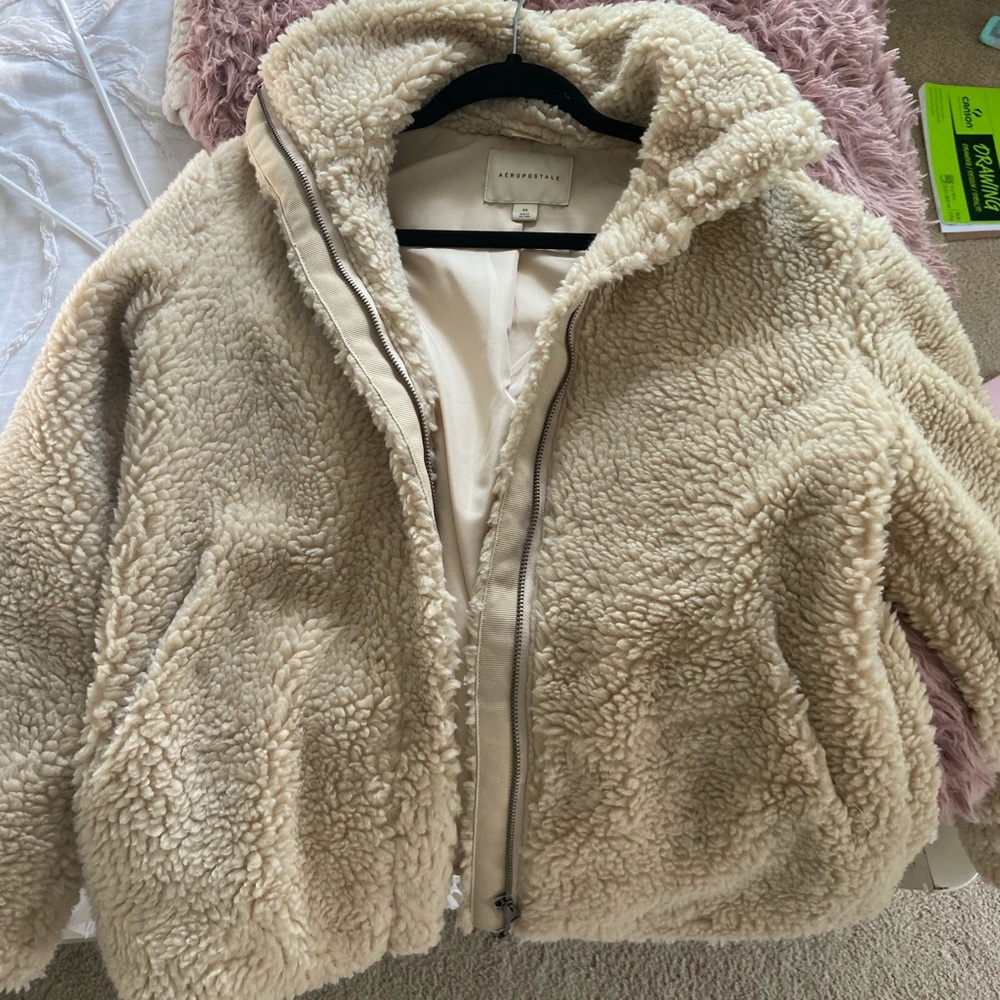 fluffy jacket